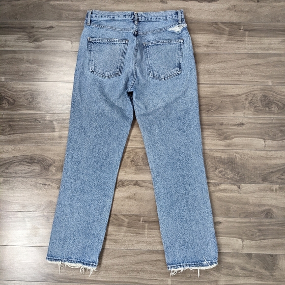 Agolde Ripley Mid Rise Straight Size 27 - Picture 2 of 13